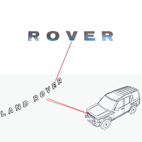 Эмблема ROVER Discovery 3,4, DAB500080LQV