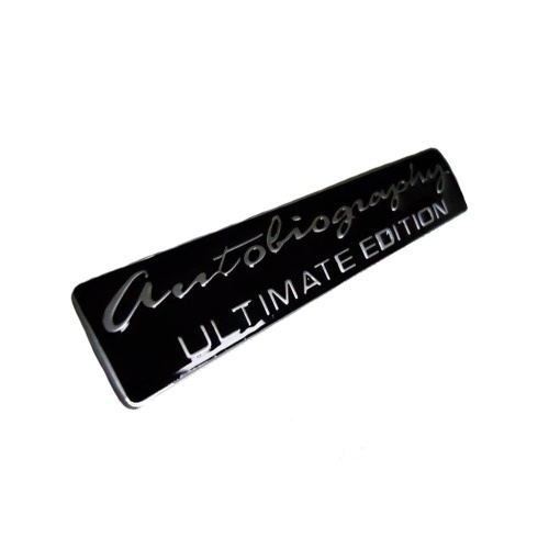 Эмблема задняя Autobiography Ultimate Edition для Range Rover 2010- 2013 на черном фоне LR030967 фото 3