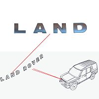 Эмблема LAND Discovery 3,4, DAB500050LQV