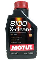 Масло моторное Motul 8100 X-clean  5w30 1L 106376