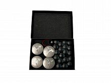 Комплект черных колпачков и комплект заглушек(серебро) Model X S 3 Y102383800ADVSE